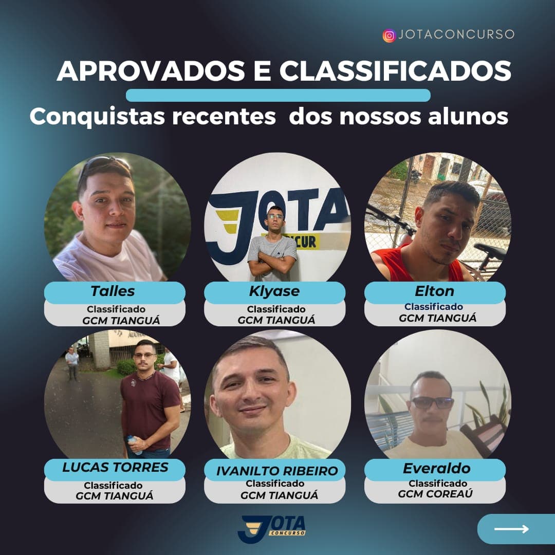 Alunos aprovados - Turma 3